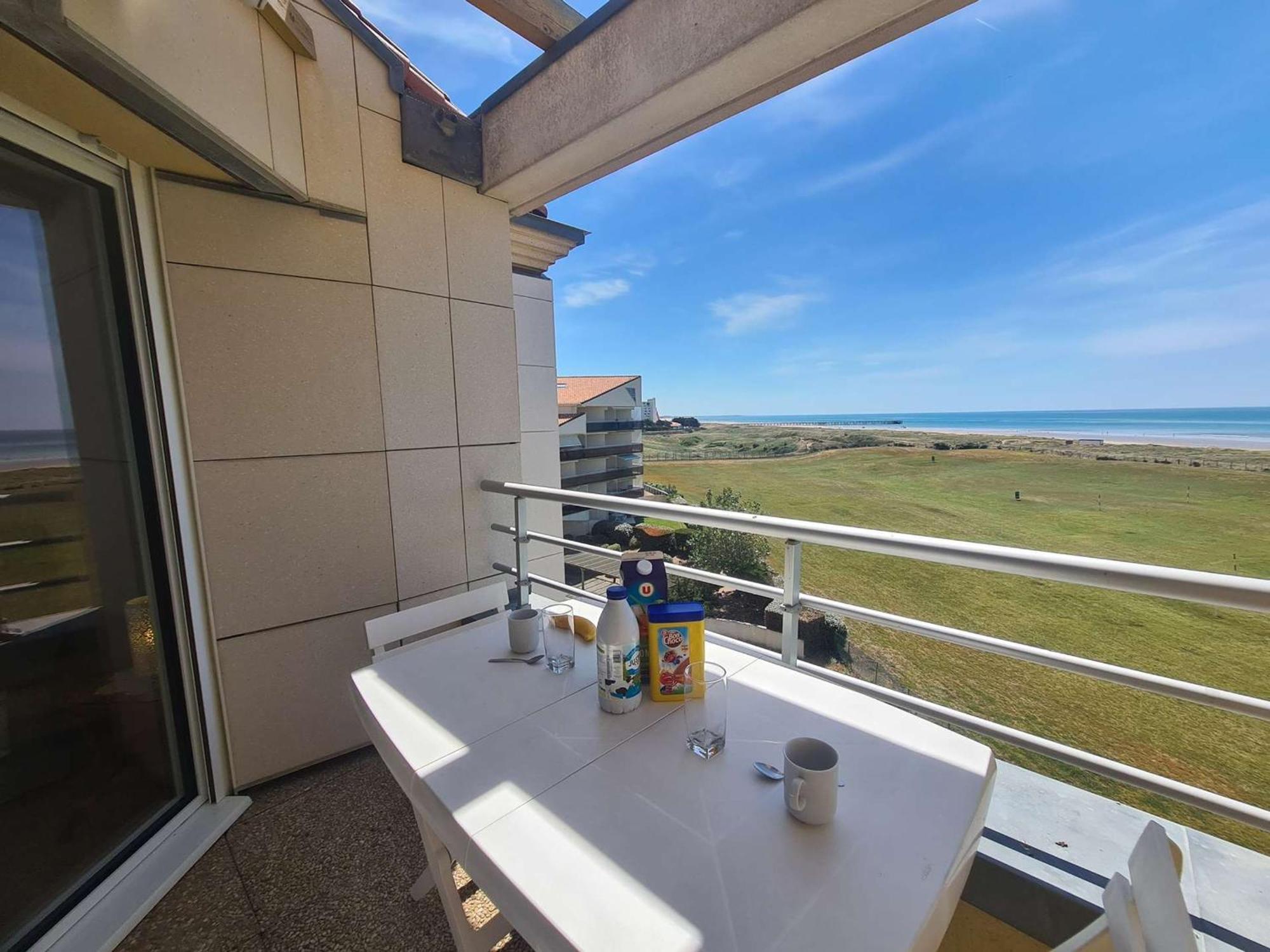 Appartement 2 Pieces/Cabine, Piscine, Parking, Bord De Mer - Saint Jean De Monts - Fr-1-224C-81 Exteriér fotografie